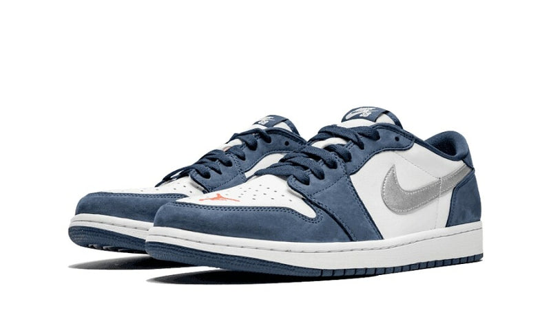 Tênis Nike Air Jordan 1 Low Midnight  Navy