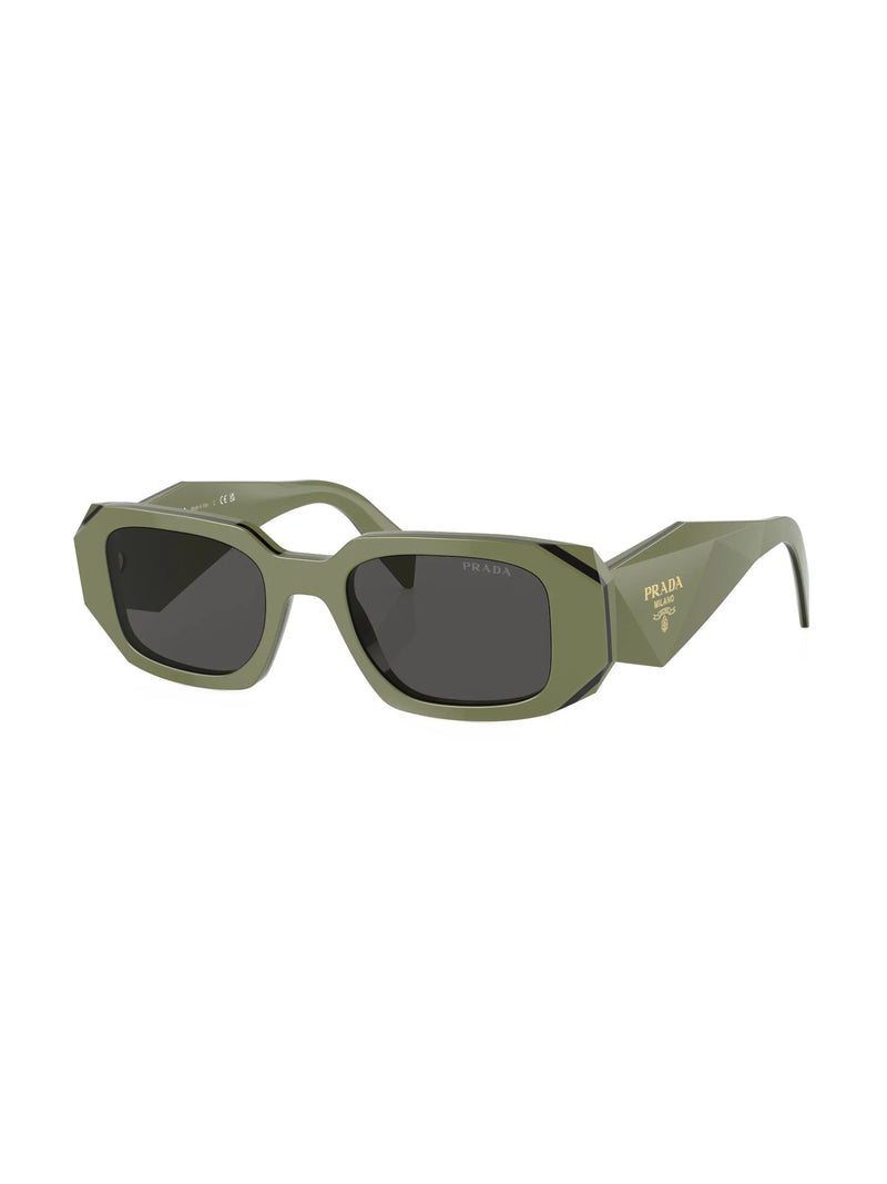 Óculos de sol Prada Eyewear retangular