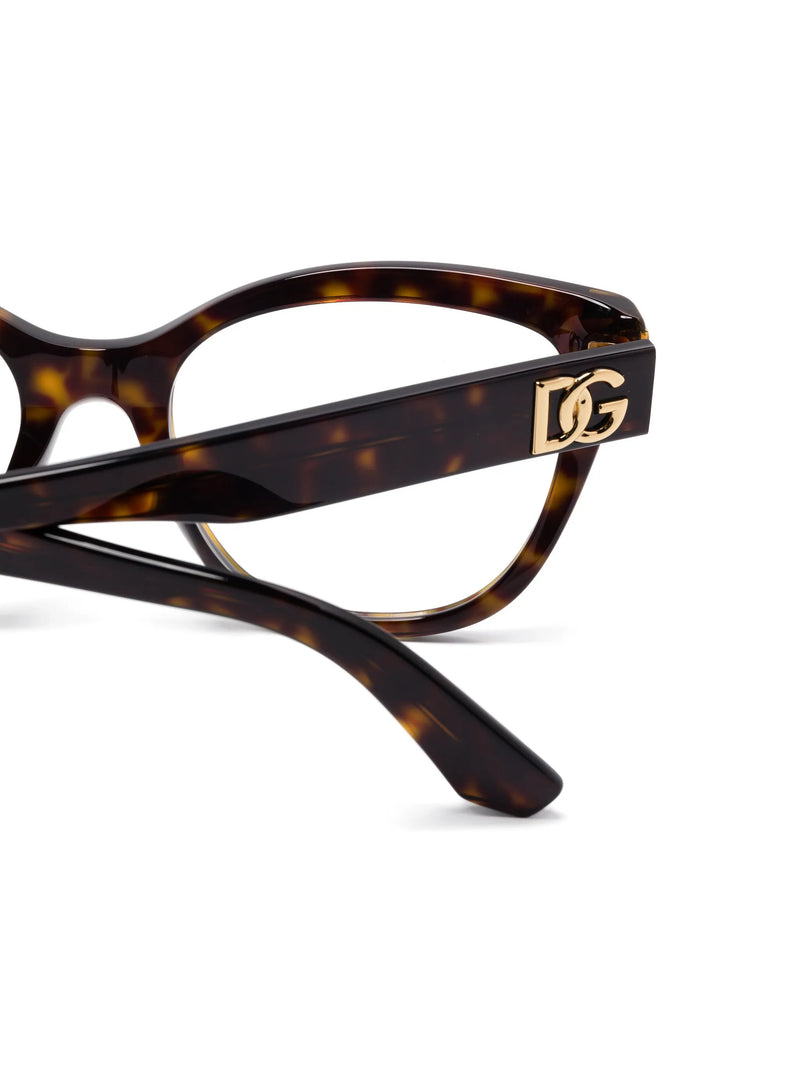 Óculos de Sol Dolce & Gabbana Eyewear com efeito tartaruga