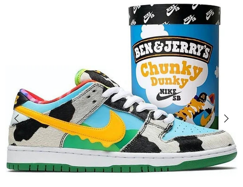 Tênis Nike SB Dunk Low Ben &amp; Jerry's