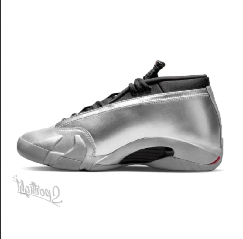 Tênis Nike Air Jordan 14 Metallic Silver