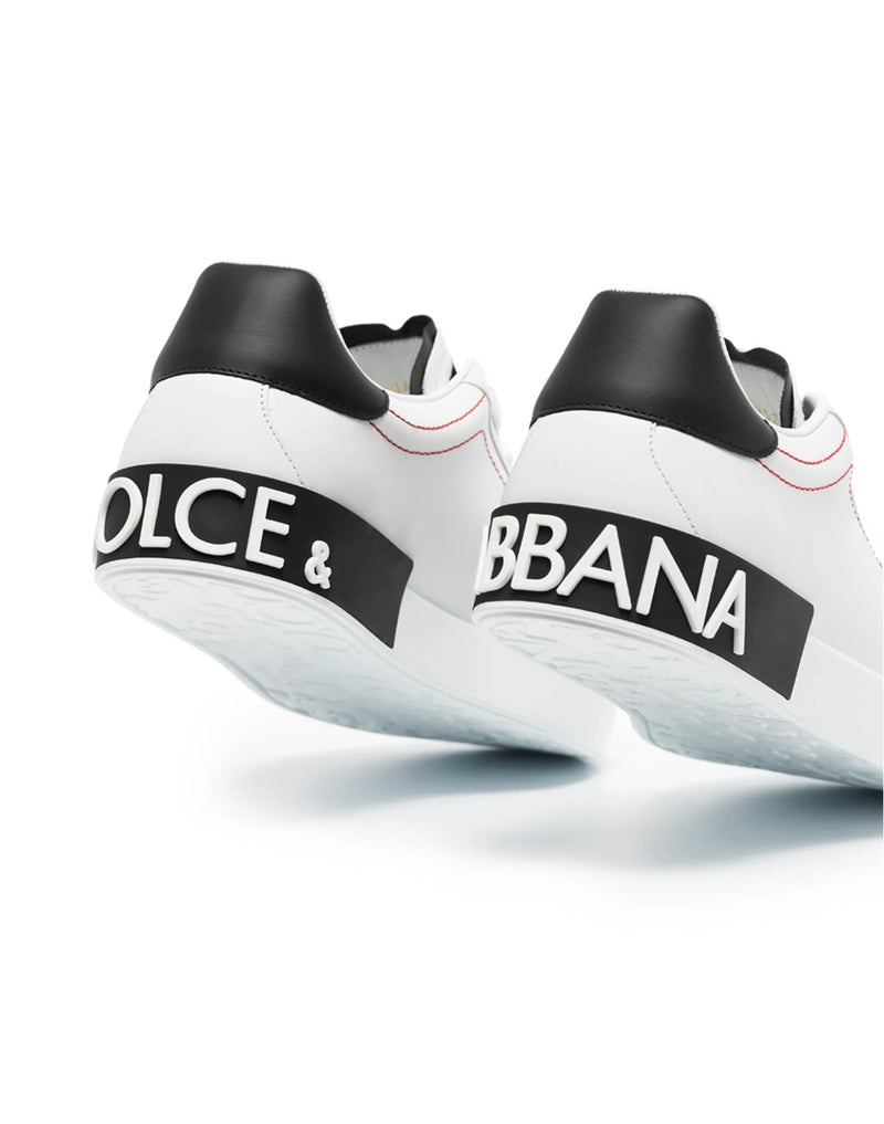 Tenis Portefino de Couro Dolce & Gabbana