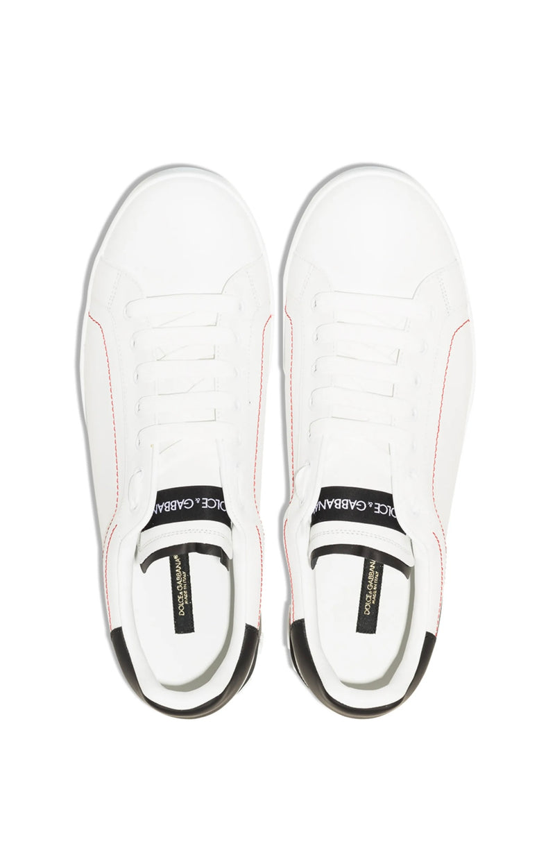 Tenis Portefino de Couro Dolce & Gabbana