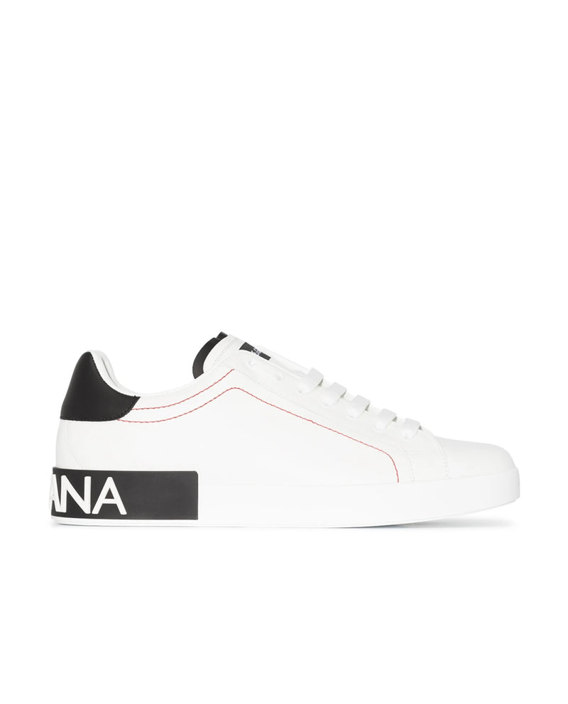 Tenis Portefino de Couro Dolce & Gabbana