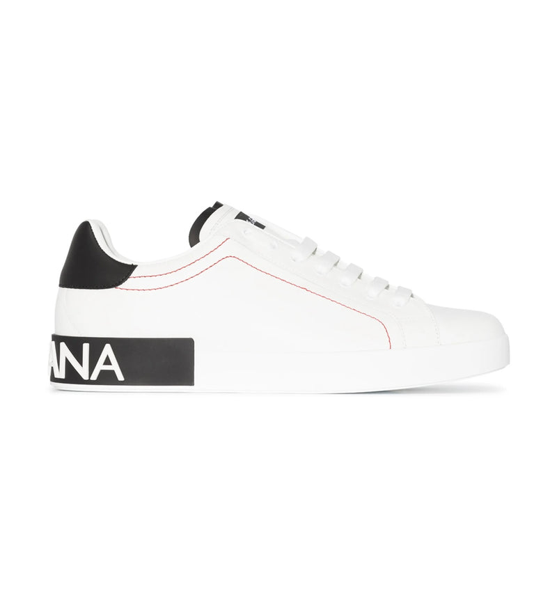Tenis Portefino de Couro Dolce & Gabbana
