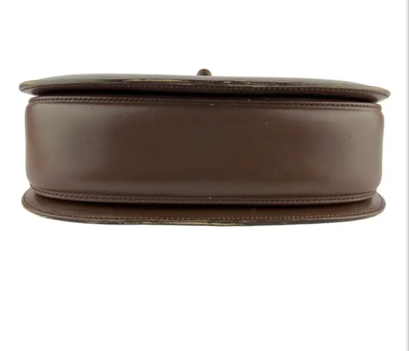 Bolsa Tiracolo Gucci Bamboo Marrom Original
