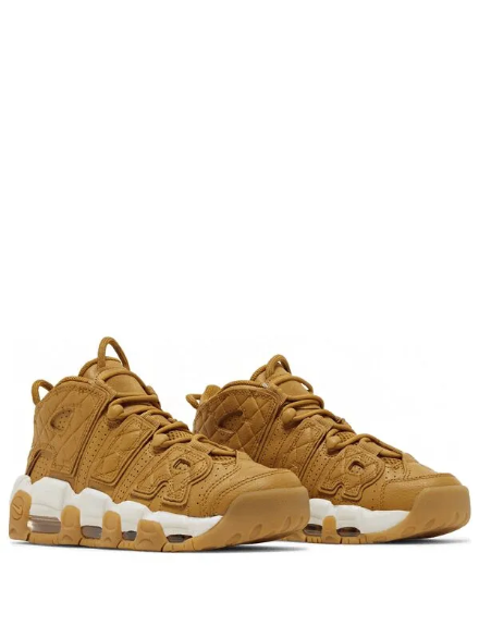 Tênis Nike Air More Uptempo Quilted Wheat Gum Light Brown