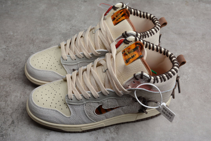 Tênis Dunk High Bodega Sail