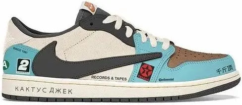 Tênis Air Jordan 1 Low Travis Scott X Jackboys E30