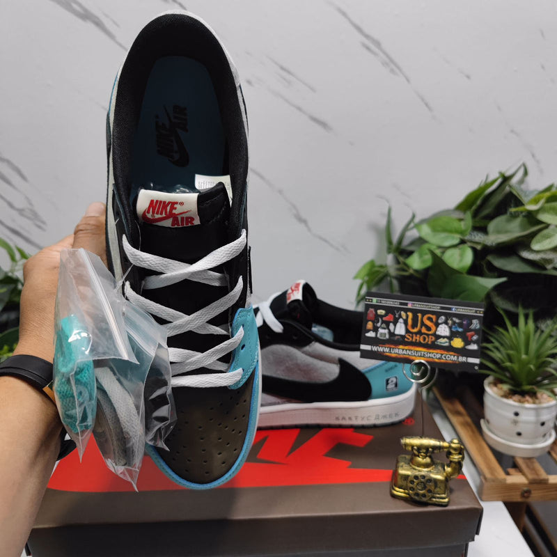 Tênis Air Jordan 1 Low Travis Scott X Jackboys E30