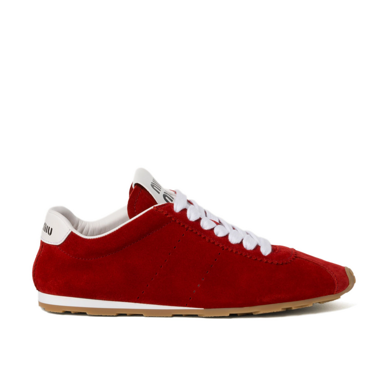 Tênis Snearks Miu Miu Plume