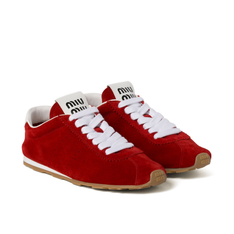 Tênis Snearks Miu Miu Plume