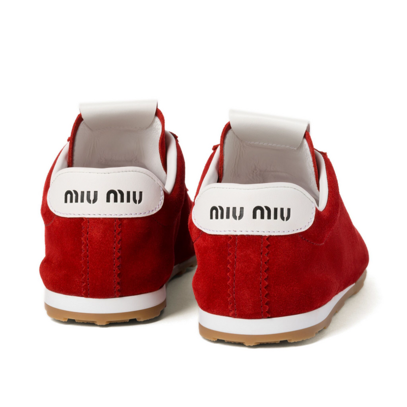 Tênis Snearks Miu Miu Plume
