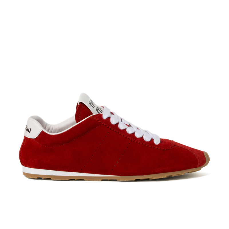 Tênis Snearks Miu Miu Plume