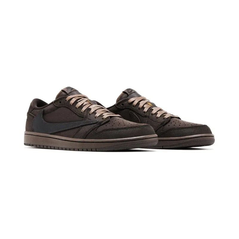 Tênis Nike Travis Scott x Air Jordan 1 Low OG SP Velvet Brown