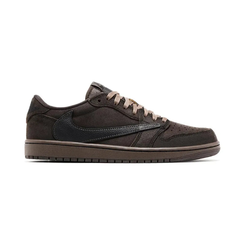 Tênis Nike Travis Scott x Air Jordan 1 Low OG SP Velvet Brown