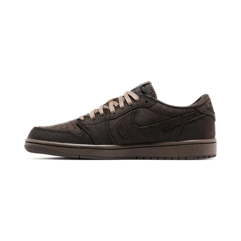 Tênis Nike Travis Scott x Air Jordan 1 Low OG SP Velvet Brown