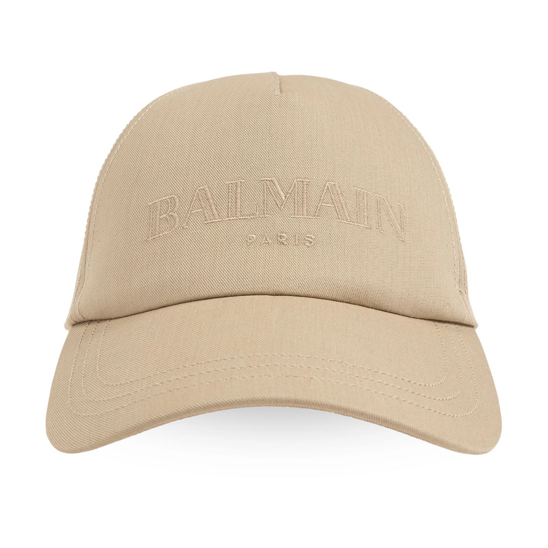 Boné Balmain com logo bordada