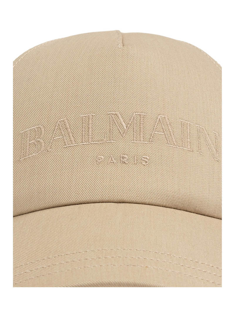 Boné Balmain com logo bordada