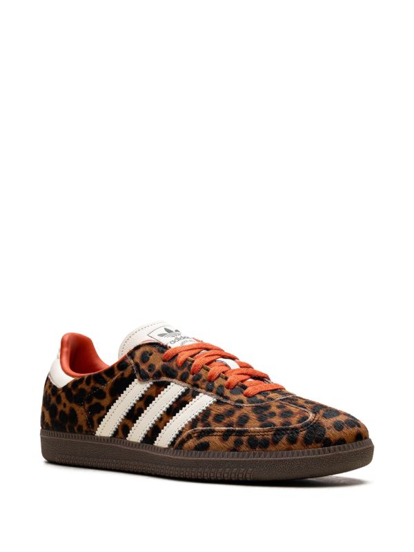 Tênis OG Samba Leopard/Cream Orange- Feminino