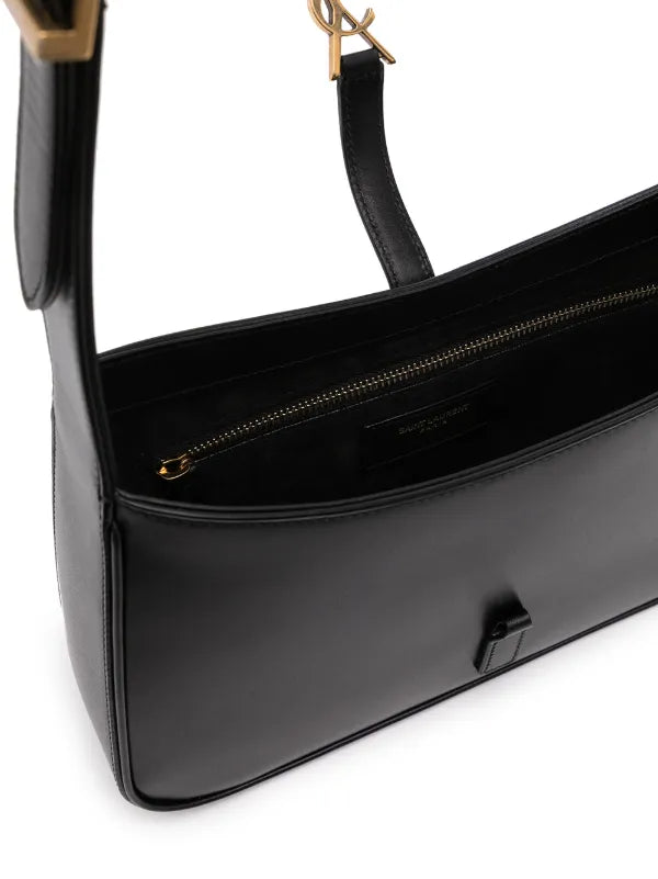 Bolsa Yves Saint Laurent de ombro 5A7 com placa de logo