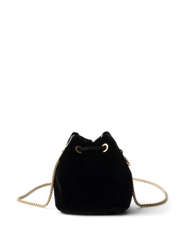 Bolsa Prada mini de veludo