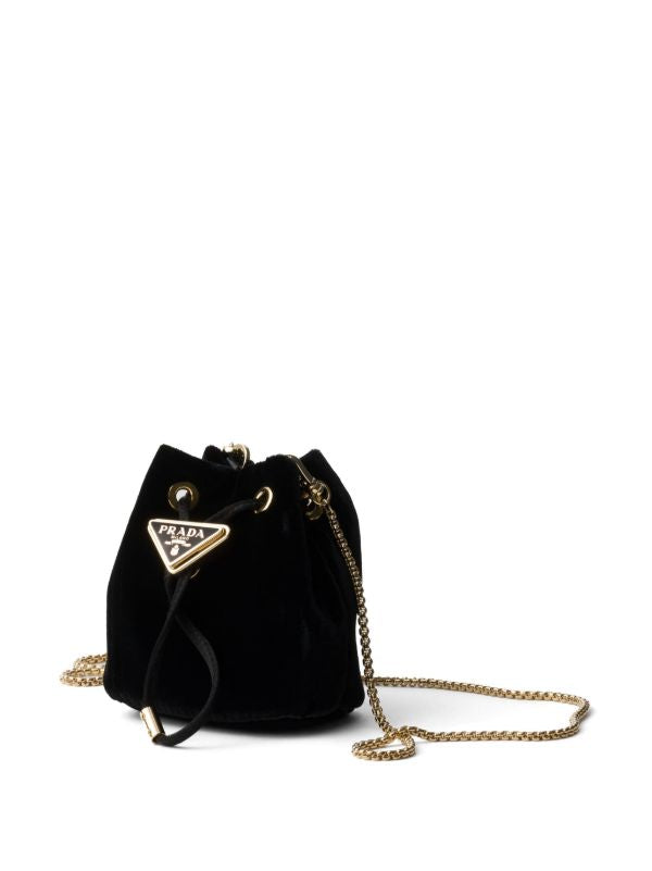 Bolsa Prada mini de veludo