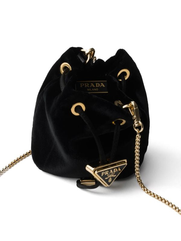 Bolsa Prada mini de veludo