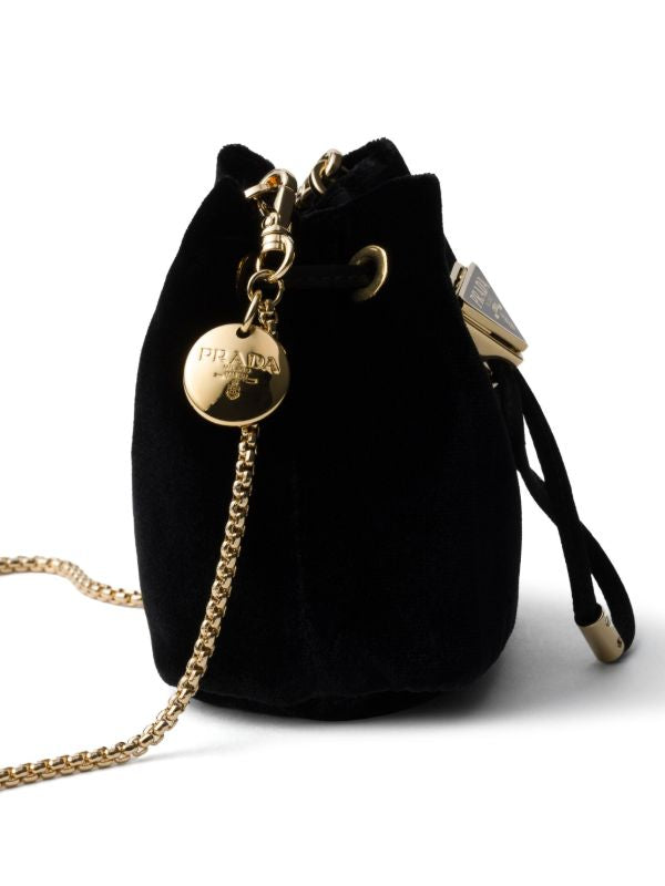 Bolsa Prada mini de veludo