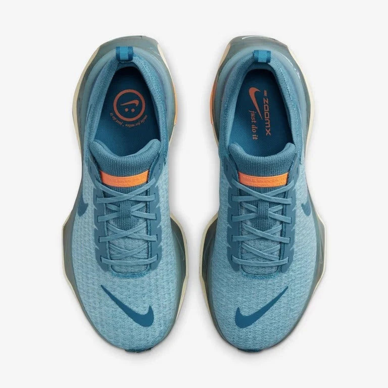 Tênis Nike ZoomX Invincible Run 3 Noise Aqua Green Abyss
