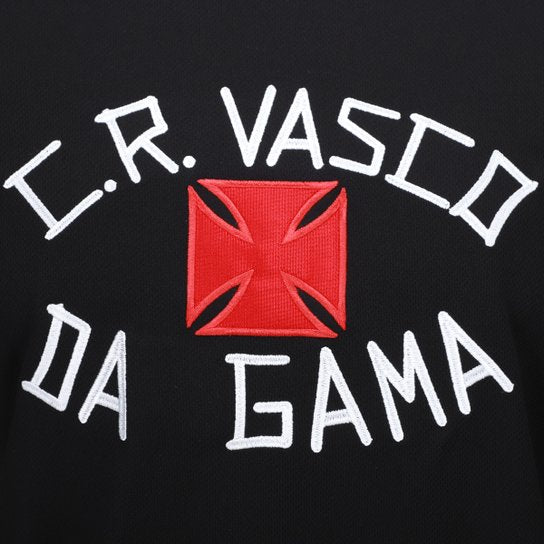 Camisa Vasco 24/25 Goleiro Kombat 1974 Kappa Masculina - Preto