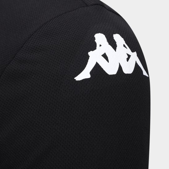 Camisa Vasco 24/25 Goleiro Kombat 1974 Kappa Masculina - Preto