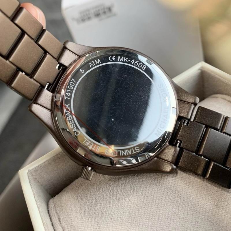 Relógio Michael Kors Slim Runway Brown Unissex MK4508