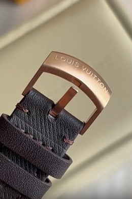 Relógio Louis Vuitton Tambour Slim Rose 34mm Women