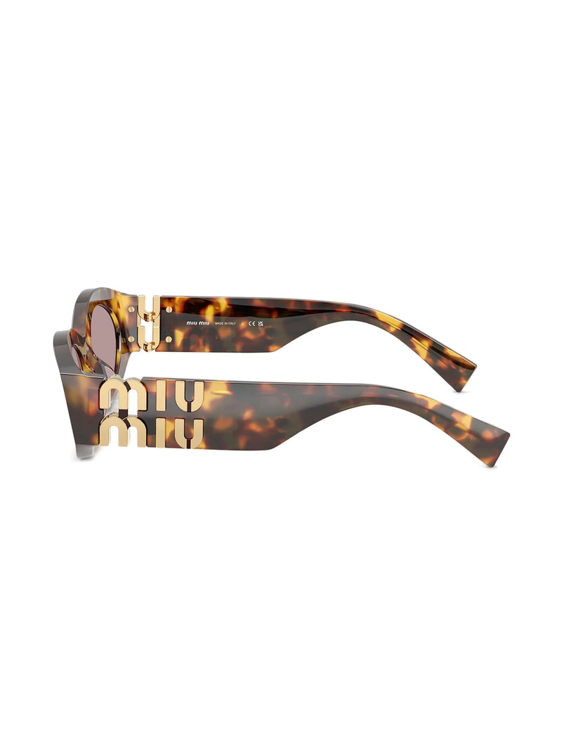 Óculos de sol Prada Eyewear retangular