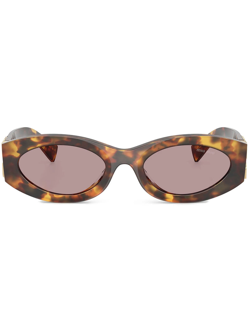 Óculos de sol Prada Eyewear retangular