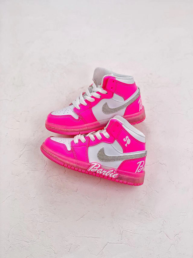 NIke SB Dunk Low Cano Alto Infantil Barbie