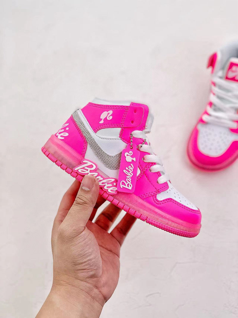 NIke SB Dunk Low Cano Alto Infantil Barbie