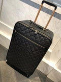 Mala de couro Chanel  - preto